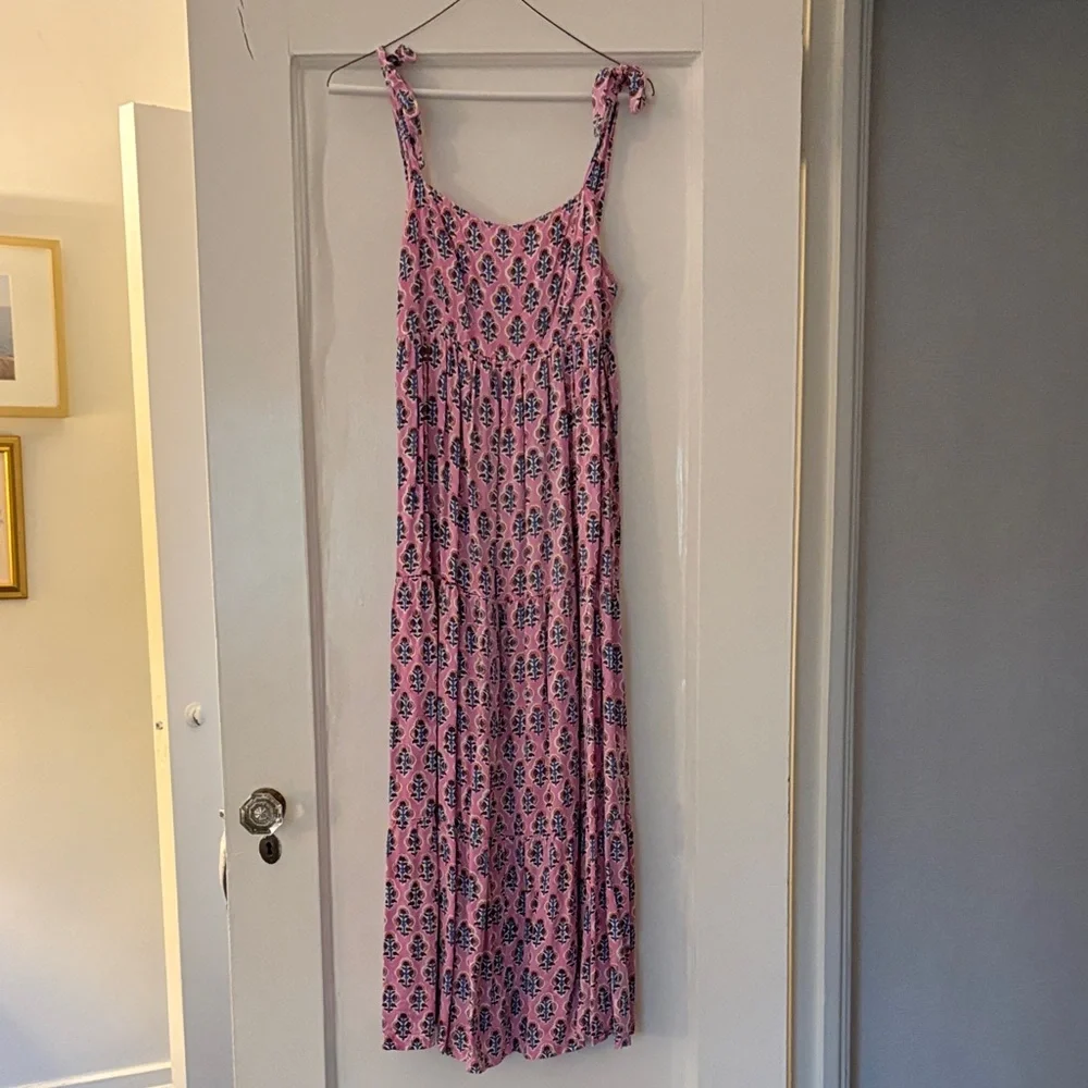 Emerson Fry Pink Printed Maxi Dress